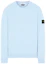 Order STONE ISLAND Sudadera Crewneck Teñida con Parche Brújula Azul Cielo. 741563051-V0041