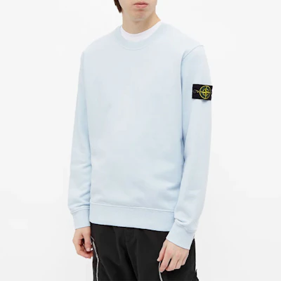STONE ISLAND Sudadera Crewneck Teñida con Parche Brújula Azul Cielo. 741563051-V0041 Shop STONE ISLAND Sudadera Crewneck Teñida con Parche Brújula Azul Cielo. 741563051-V0041
