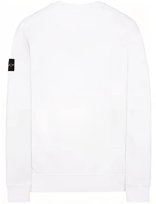 Stone Island Garment Dyed Sweatshirt Putih Kompas Patch Klasik. 741563051-V0001 Lookbook Stone Island Garment Dyed Sweatshirt Putih Kompas Patch Klasik. 741563051-V0001