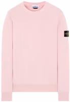 Order Stone Island Garment Dyed Crewneck Sweatshirt Compass Patch Pink Menswear. 741563051-V0082