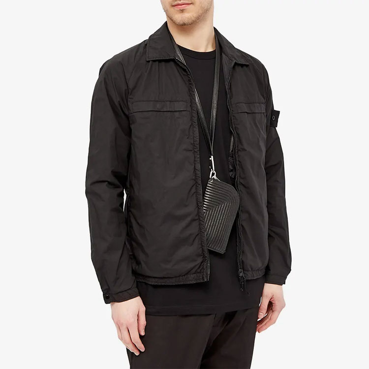 STONE ISLAND Ghost Pieces Black Label  Black Comfortable Sports Jacket 7415119F4-V0029 圖 3