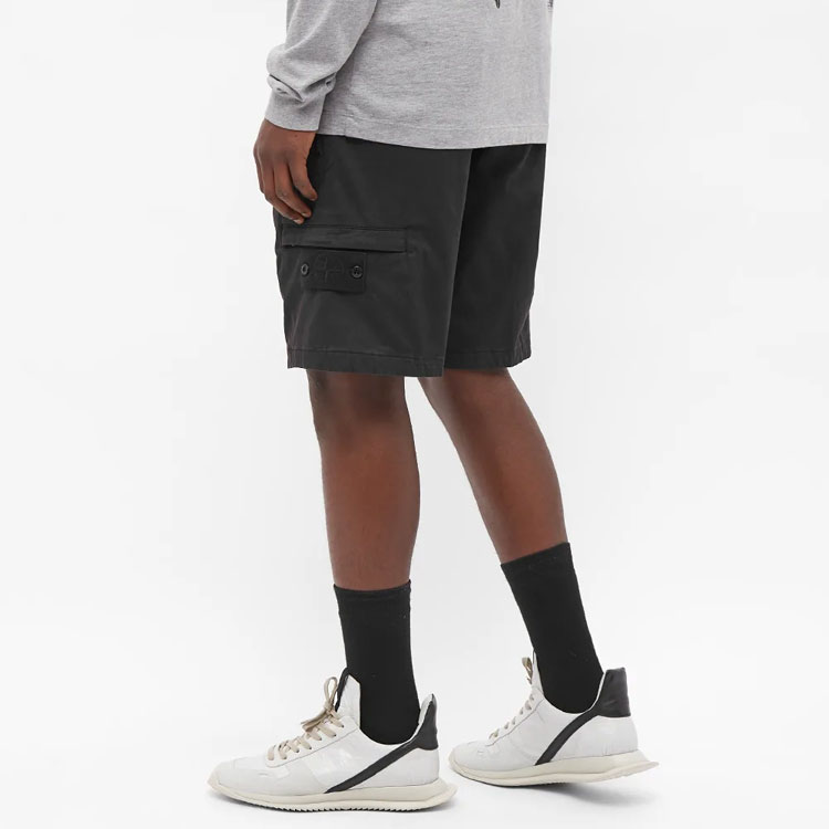 STONE ISLAND Ghost Pieces Black Label Casual Shorts Men’s Black. 7415L06F2-V0029 圖 6