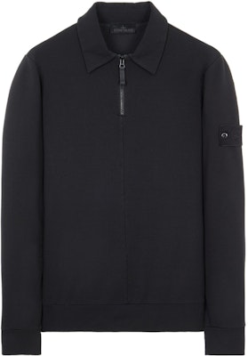 ストーンアイランド ゴーストピース ブラックラベル ハーフジップジャケット メンズ 黒 7615629F3-V0029 Order ストーンアイランド ゴーストピース ブラックラベル ハーフジップジャケット メンズ 黒 7615629F3-V0029