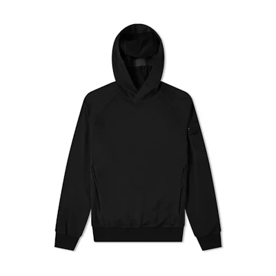 Stone Island Ghost Pieces Black Label Hooded Sweatshirt Men’s Black 7415653F3-V0029