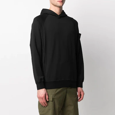 Stone Island Ghost Pieces 黑標連帽衫 男士黑色款 7415653F3-V0029 Details for Stone Island Ghost Pieces 黑標連帽衫 男士黑色款 7415653F3-V0029