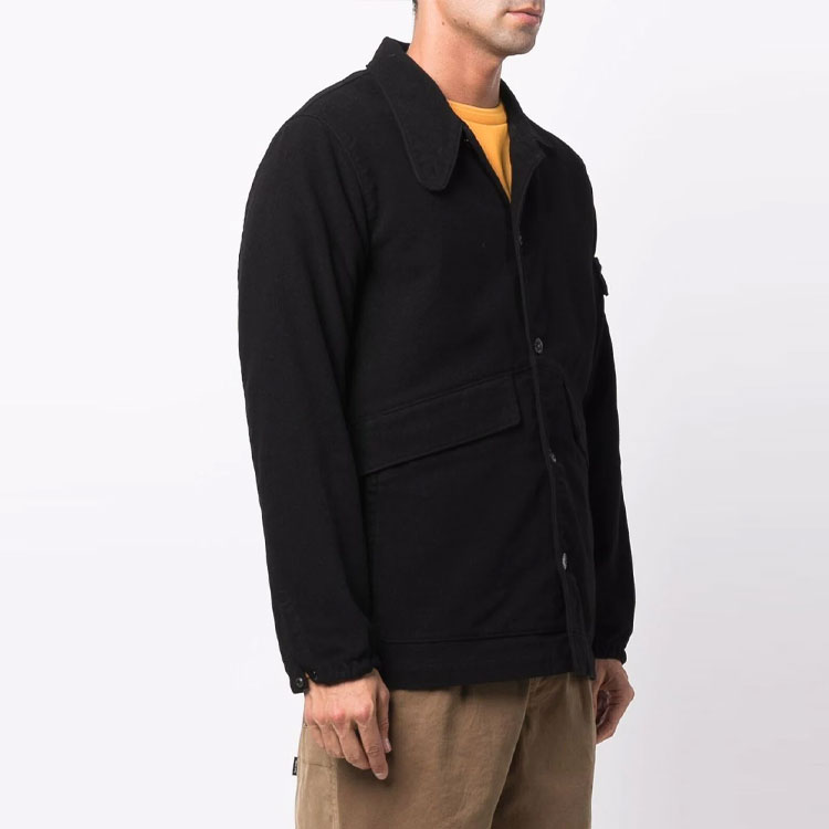 Purchase Stone Island 幽靈系列黑標夾克 黑色 7515A02F3-V0029