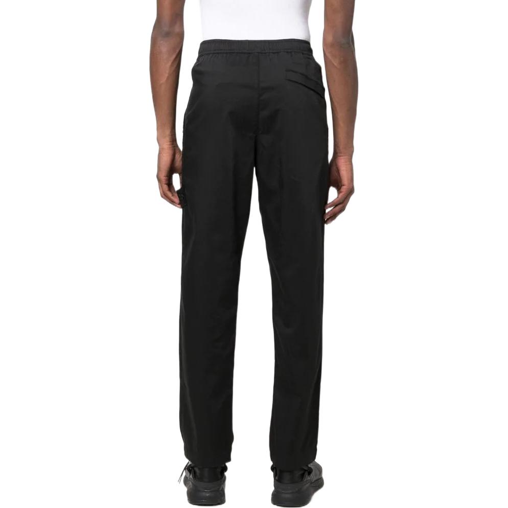 STONE ISLAND Ghost Pieces Black Label Knit Sweatpants Black  Straight Fit 7615312F2-V0029 圖 4