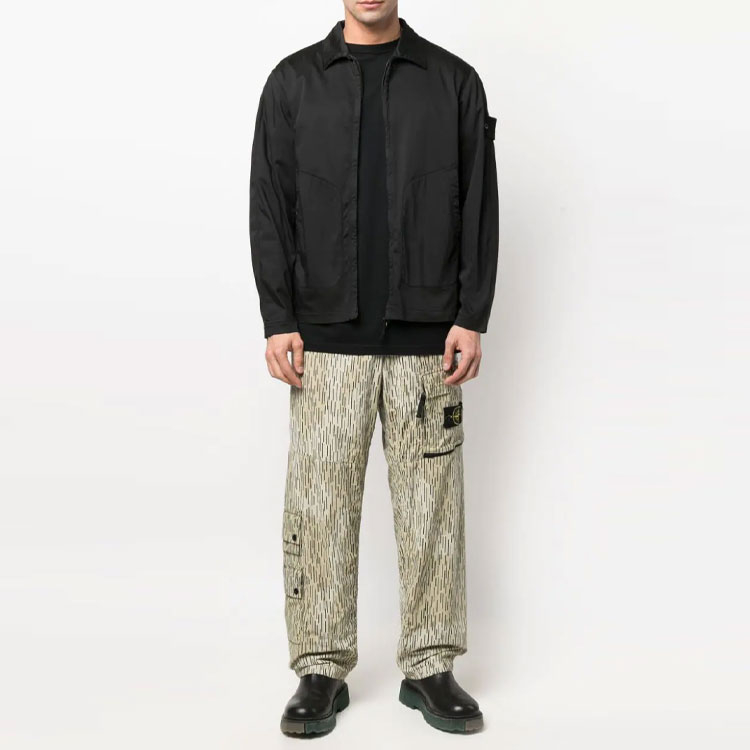 STONE ISLAND Ghost Pieces Black Label Long Sleeve Jacket Black 秋款 7615112F2-V0029 圖 3