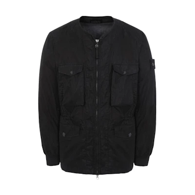 Stone Island Ghost Pieces Black Label Multi-Pocket Jacket Men’s Black 7015406F1-V0029