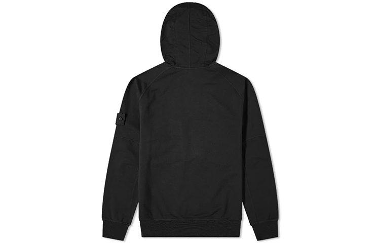 Lookbook STONE ISLAND Ghost Pieces Black Label Pullover Hoodie Hitam 秋季 7215636F3-V0029