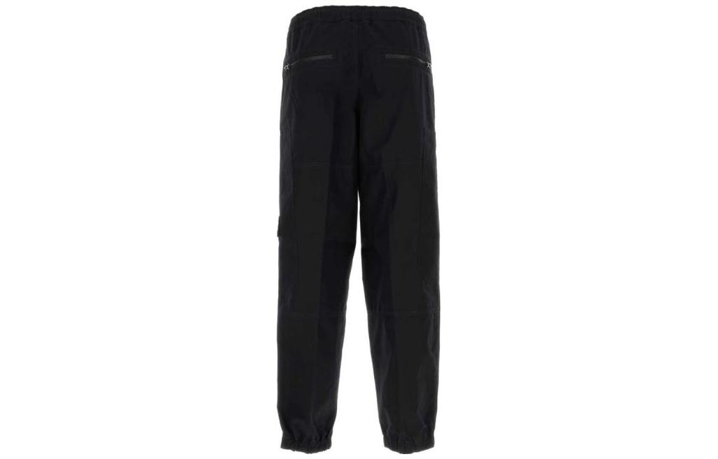 Stone Island Ghost Pieces Black Label Side Zip Straight Leg Casual Pants Black Mens. 7915308F1-V0029 圖 3