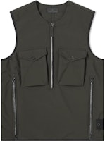 Stone Island Ghost Pieces Black Label Zip Vest Black Vest 7215G03F1-V0029 Stone Island Ghost Pieces Black Label Zip Vest Black Vest 7215G03F1-V0029