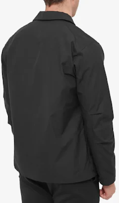 Stone Island Ghost系列黑色標誌翻領襯衫夾克 男款 黑色 7715116F1-V0029 Purchase Stone Island Ghost系列黑色標誌翻領襯衫夾克 男款 黑色 7715116F1-V0029