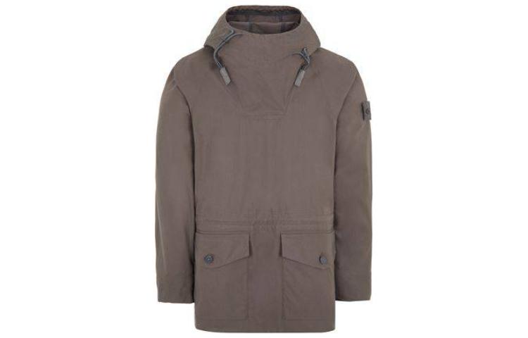 Stone Island Ghost Pieces High-Neck Sweatshirt Men’s Smoke Grey Mix 7715438F1-V0067