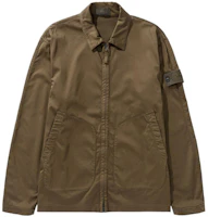 Stone Island Ghost Pieces Lyocell Satin Shirt Jacket Military Green 7615112F2-V0054 Stone Island Ghost Pieces Lyocell Satin Shirt Jacket Military Green 7615112F2-V0054