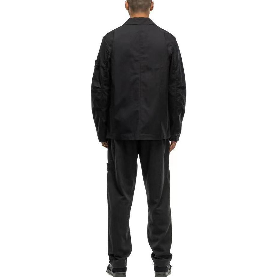 Stone Island Ghost Pieces Series Black Label Long Sleeve Jacket Men’s Black 7815437F1-V0029 圖 5