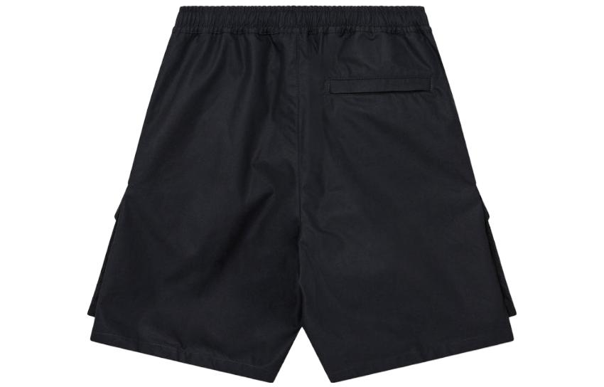 STONE ISLAND Ghost Pieces SS23 Black Label Cargo Shorts Black Mens Casual Wear 7815L02F1-V0029 圖 3
