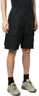STONE ISLAND Ghost Pieces SS23黑标工装短裤 黑色 男士休闲裤 7815L02F1-V0029 Details for STONE ISLAND Ghost Pieces SS23黑标工装短裤 黑色 男士休闲裤 7815L02F1-V0029