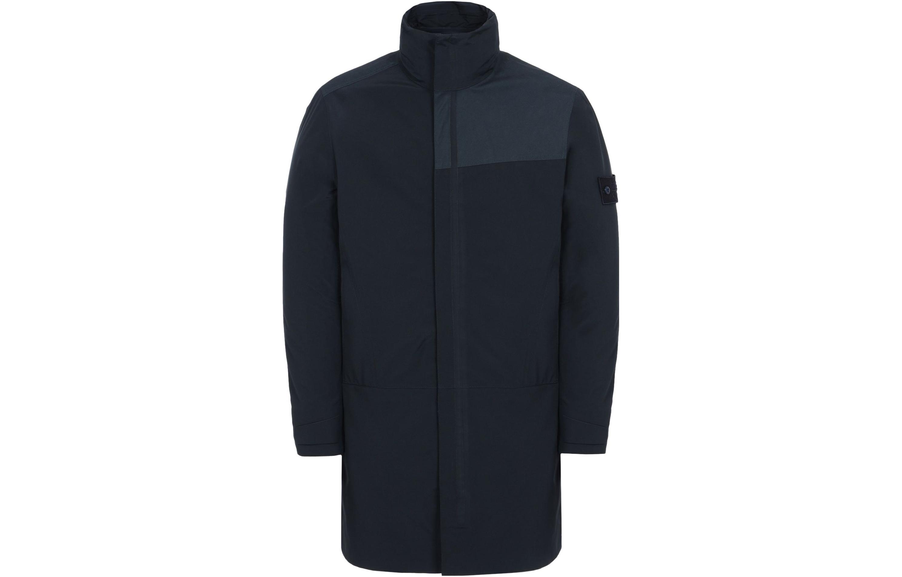 Stone Island Ghost Series Navy Blue Hooded Long Zip Jacket for Men. 6815702F1-V0020 圖 2