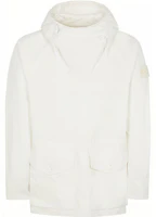 STONE ISLAND Ghost Series White Label Solid Color Patch Hoodie White - 7715438F1-V0099 STONE ISLAND Ghost Series White Label Solid Color Patch Hoodie White - 7715438F1-V0099