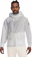 Lookbook STONE ISLAND Ghost系列 白標純色徽章連帽衫 白色 7715438F1-V0099