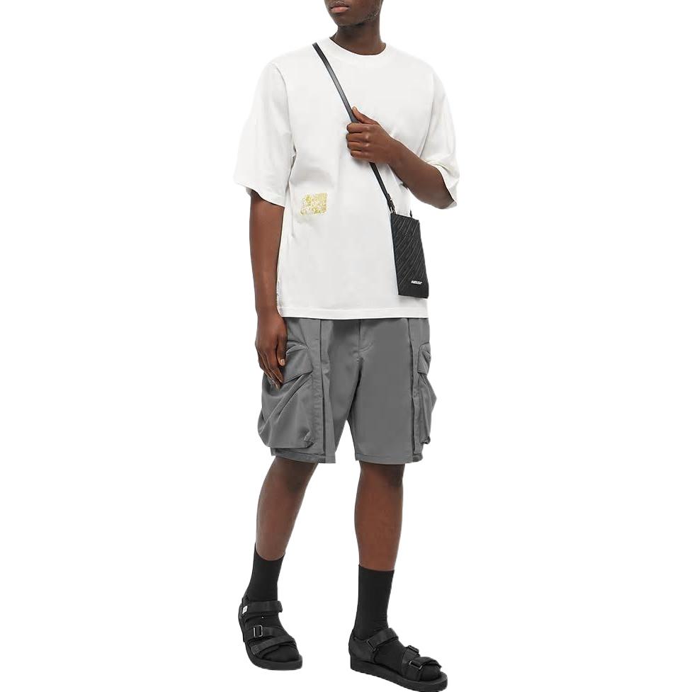 Lookbook Stone Island Baju-T Grafik Cetak Crewneck Pullover. 77192011B-V0099