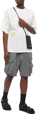 Stone Island Baju-T Grafik Cetak Crewneck Pullover. 77192011B-V0099 Lookbook Stone Island Baju-T Grafik Cetak Crewneck Pullover. 77192011B-V0099