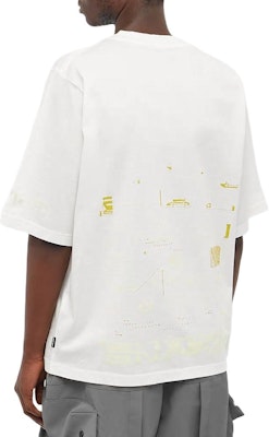 Stone Island Baju-T Grafik Cetak Crewneck Pullover. 77192011B-V0099 Shop Stone Island Baju-T Grafik Cetak Crewneck Pullover. 77192011B-V0099