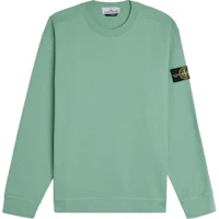 Stone Island Green Crewneck Pullover Sweatshirt Long Sleeve 801563750-V0052 Stone Island Green Crewneck Pullover Sweatshirt Long Sleeve 801563750-V0052