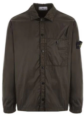 Stone Island绿色纯色长袖纽扣夹克 791510525V0058 Buy Stone Island绿色纯色长袖纽扣夹克 791510525V0058