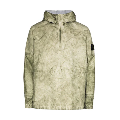 Stone Island Half-Zip Jacket Dark Green 721541628-V0090
