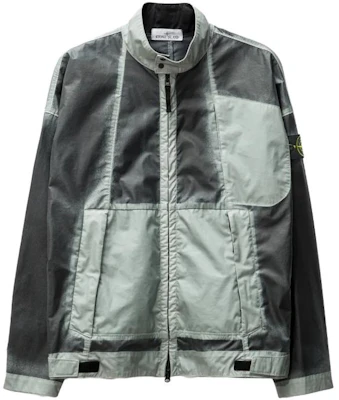 ストーンアイランド ハンドスプレー スカイブルー ジャケット - スプレーペイント ハイカラー 7815431T1-V0041 Order ストーンアイランド ハンドスプレー スカイブルー ジャケット - スプレーペイント ハイカラー 7815431T1-V0041