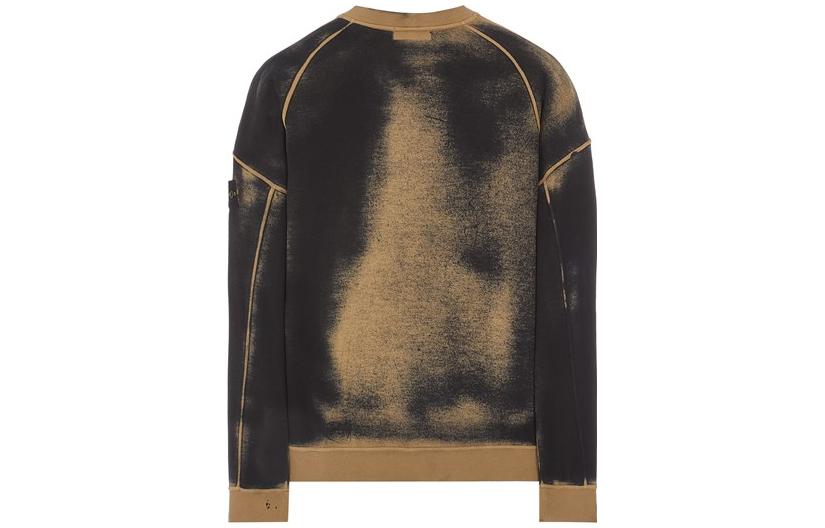 STONE ISLAND Hand Sprayed Crewneck Sweatshirt SS23  Bark Color Long Sleeve 7815627T2-V0098 圖 3