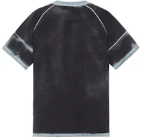 Lookbook STONE ISLAND Hand Sprayed Series Sky Blue Printed Dyed Crewneck T-Shirt Mens 7815210T4-V0041