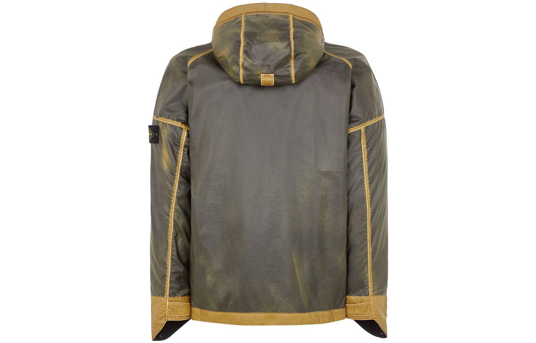 STONE ISLAND Hand Sprayed Series SS23 Hooded Jacket Bark Color  Outerwear. 7815430T1-V0098 圖 3