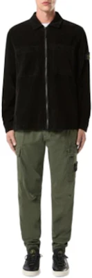Stone Island Holiday FW24 Organic Cotton Corduroy Logo Jacket Black Unisex 811511604-V0029 Purchase Stone Island Holiday FW24 Organic Cotton Corduroy Logo Jacket Black Unisex 811511604-V0029
