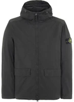 Stone Island Hooded Badge Zip-Up Jacket Deep Gray 761540833-V0065 Stone Island Hooded Badge Zip-Up Jacket Deep Gray 761540833-V0065
