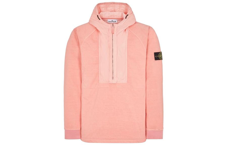 Buy Stone Island HYPE-TC系列半拉链连帽休闲夹克 781543632-V0080
