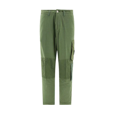Stone Island HYPE-TC SS23 Green Cargo Pants Casual Sportswear. 781532032-V0055