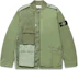 Order Jaket Lelaki Multi-Poket Boleh Balik Stone Island HYPE-TC SS23 Sage Green 781543532-V0055
