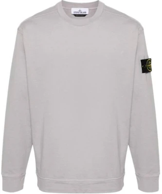 Stone Island 淺灰色徽標圓領衞衣 男款 801563750-V0064 Buy Stone Island 淺灰色徽標圓領衞衣 男款 801563750-V0064