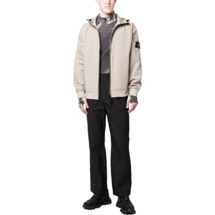 Stone Island Light Soft Shell-R Jacket Windproof Waterproof Breathable Dove Grey. 781540927-V0092 圖 3