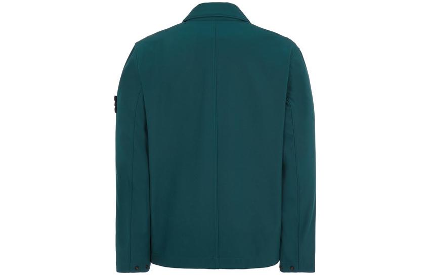 Stone Island Light Soft Shell-R Windproof Waterproof Shirt Jacket Green . 781541027-V0058 圖 3