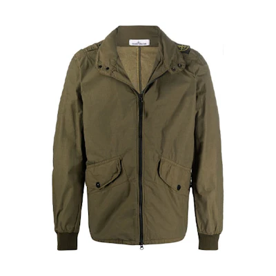 Stone Island Lightweight Hooded Jacket Casual Comfortable Long Sleeve 741541932-V0058