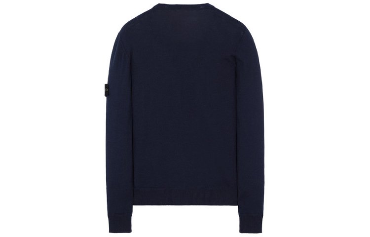 Stone Island Lightweight Wool Crewneck Sweater  - Sea Blue. 7315526c4-v0028 圖 3
