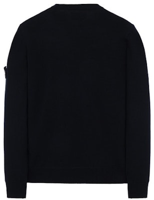 男士 Stone Island 輕量羊毛圓領毛衣 - 藍色 7315526c4-v0020 Lookbook 男士 Stone Island 輕量羊毛圓領毛衣 - 藍色 7315526c4-v0020