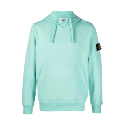 Stone Island Logo Badge Sweatshirt Blue 741564151-V0044