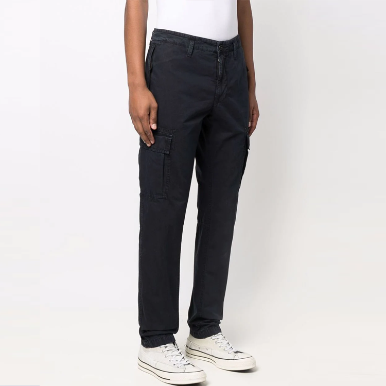 STONE ISLAND Logo Cargo Pants  Casual Workwear Trousers. 7615303WA-V0120 圖 4