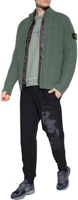 STONE ISLAND Logo Crewneck Oversized Long Sleeve Sweatshirt Green - 791560778-V0055 Lookbook STONE ISLAND Logo Crewneck Oversized Long Sleeve Sweatshirt Green - 791560778-V0055