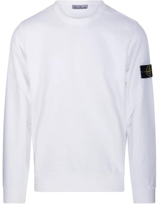 ストーンアイランド ロゴ クルーネック プルオーバー スウェットシャツ メンズ ホワイト 811562420-V0001 Buy ストーンアイランド ロゴ クルーネック プルオーバー スウェットシャツ メンズ ホワイト 811562420-V0001